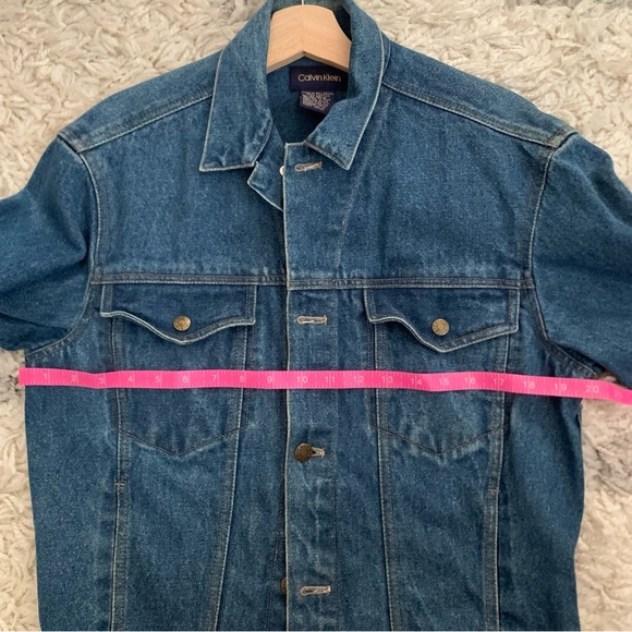 Vintage Calvin Klein Jean Jacket - Picture 6 of 7